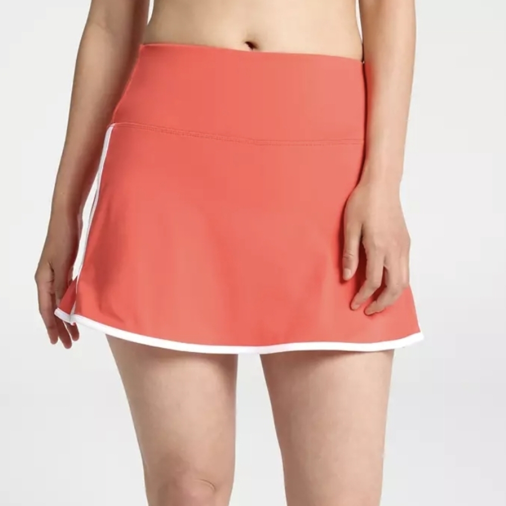 NWT Coral Women's Skort with White Trim